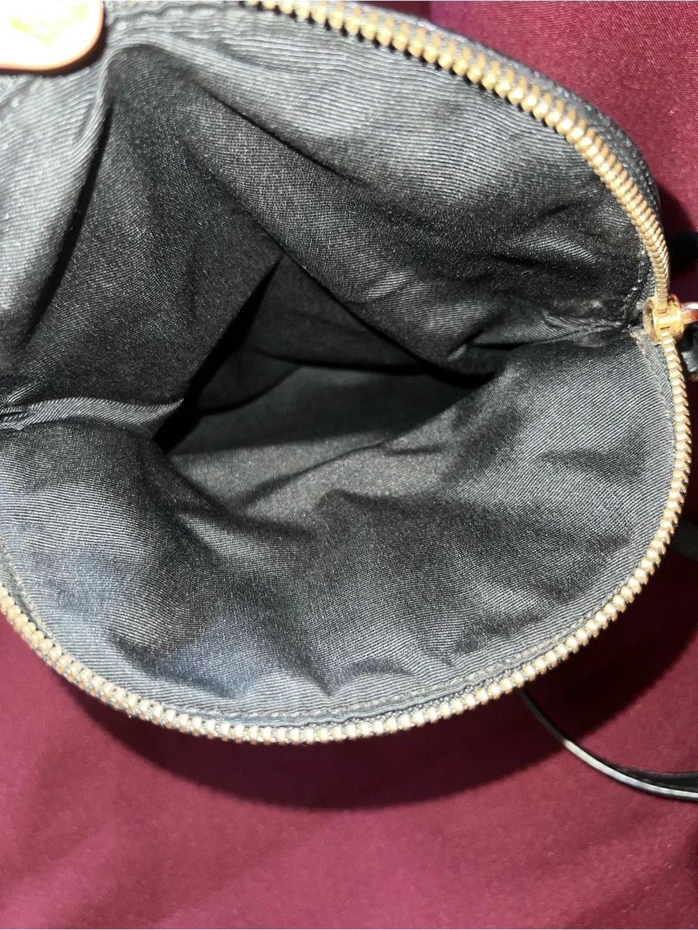 Marc Jacobs Black Pebbled Leather Crossbody Bag